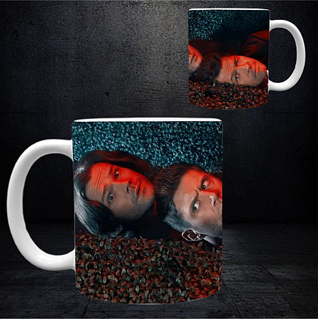 CANECA SAM, DEAN E CASTIEL (SOBRENATURAL)