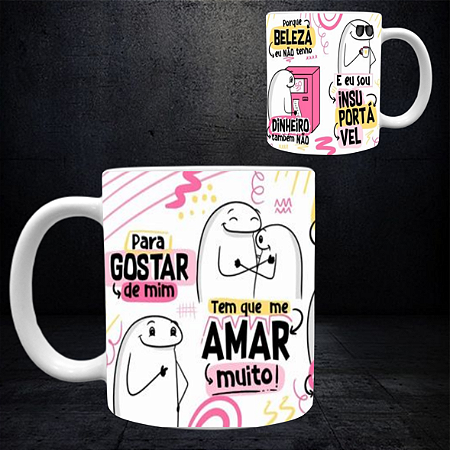 CANECA FLORK POR AMOR