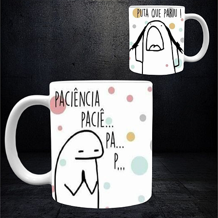 CANECA FLORK PACIÊNCIA