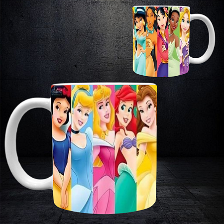CANECA PRINCESAS DA DISNEY