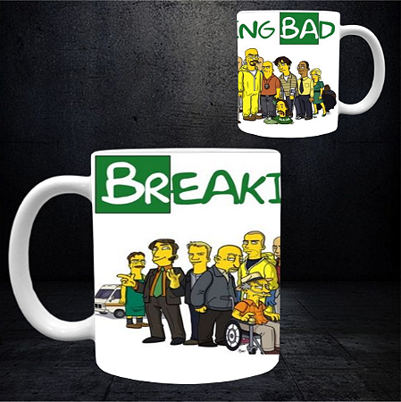CANECA BREAKING BAD  AMARELOS