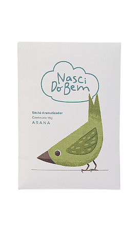 Sachê Aromatizador NasciDoBem 15g - Arana