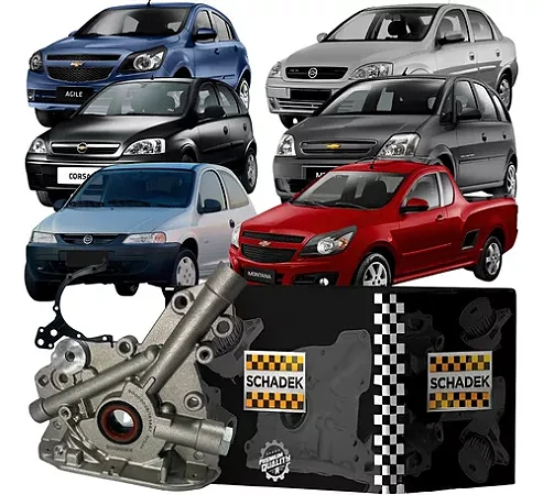 Bomba Óleo Motor Corsa Celta Prisma Classic Montana Meriva