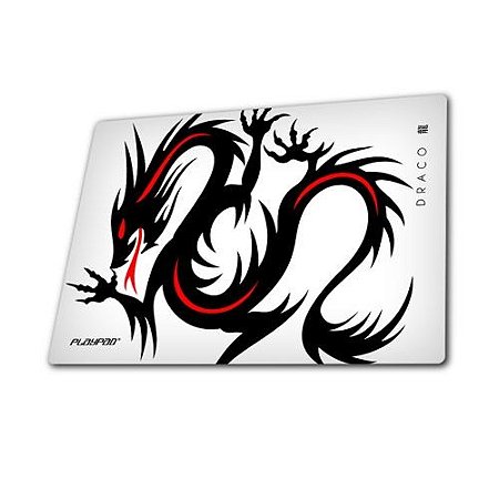 Mousepad Playpad Draco White - Une Comercial