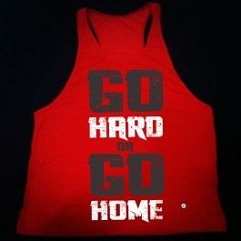 Camiseta Cavada Go Hard or Go Home