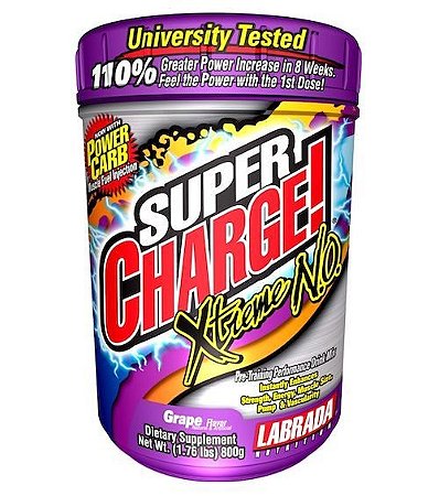 Labrada Super Charge! Xtreme 4.0 Grape, 800 Grams