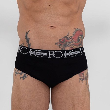 Cueca Slip Max Compress Preto