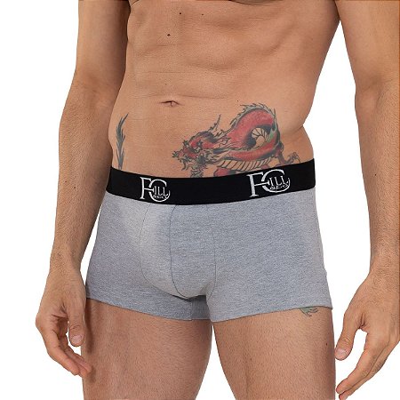Cueca Brief Trunk Cinza Mescla