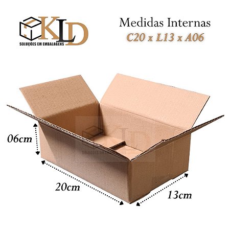 300 caixas de papelão - MEDIDAS 20x13x06 cm | 1º LINHA - ENVIOS GEL & POMADA CAPILAR