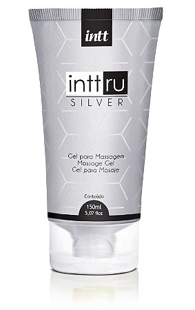 GEL PARA MASSAGEM INTT RU SILVER 150ML INTT