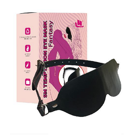 VENDA PARA OLHOS EM COURO