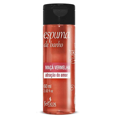 ESPUMA DE BANHO MAÇA VERMELHA 60ML