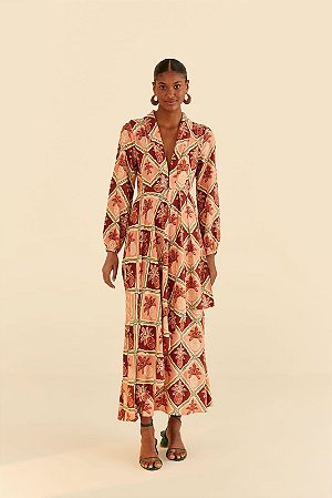 VESTIDO JOINHA ROSA FARM