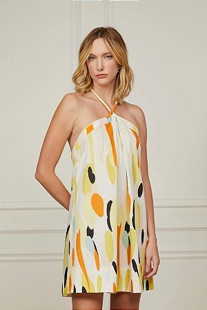 Vestido tubinho hot sale frente unica