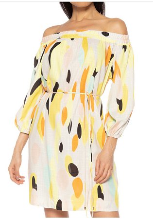 VESTIDO CURTO MURANO POIS FRESH - ANIMALE
