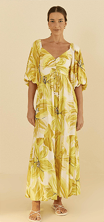 VESTIDO CROPPED MAXI AZALEIA FARM