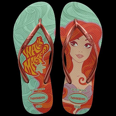 CHINELO HAVAIANAS SLIM PRINCESAS ARIEL