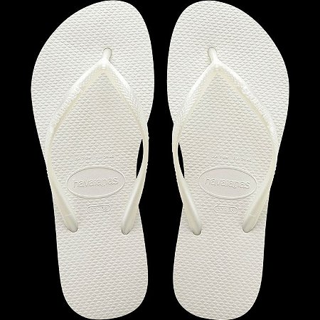 CHINELO HAVAIANAS SLIM OFF WHITE