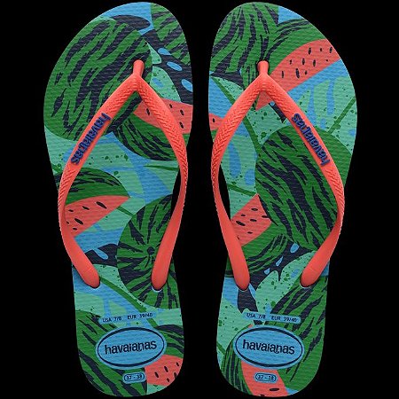 CHINELO HAVAIANAS SLIM SUMMER AZUL