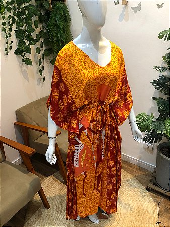 VESTIDO LONGO DEUSA INDIANA- MODA INDIANA