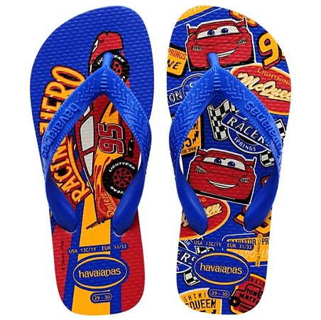 Chinelo Infantil Havaianas Kids Cars