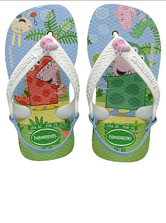 Chinelo Havaianas Baby Peppa Pig