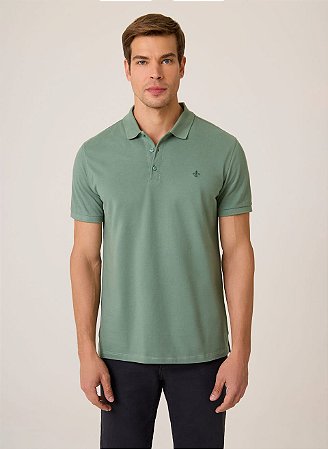 Camisa Polo Verde Oliva- Dudalina