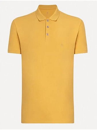 Camisa Polo Amarelo Mostarda- Dudalina