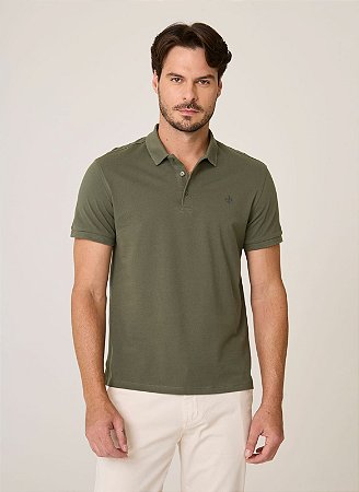 Camisa Polo Verde- Dudalina