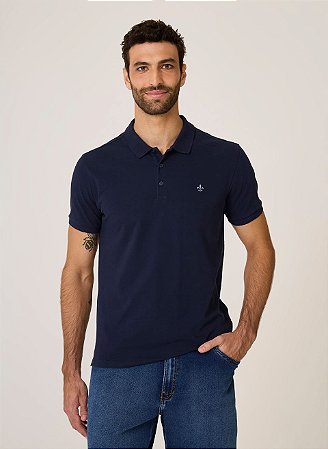 Camisa Polo Azul Marinho- Dudalina