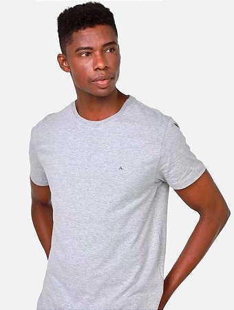 CAMISETA BÁSICA ARAMIS- CINZA