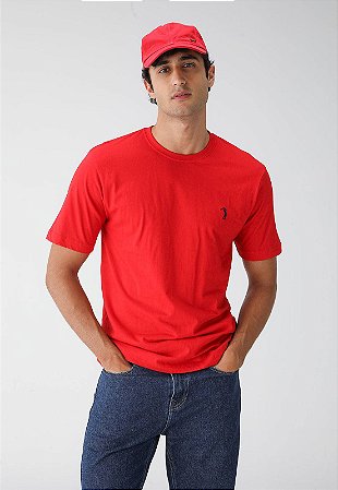 Camiseta Aleatory Básica- Vermelha