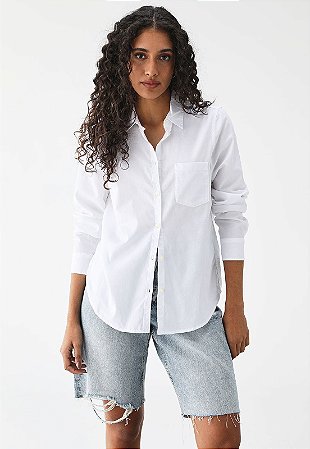 Camisa GAP Bolso Branca