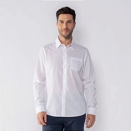 A Camisa Social Masculina com Bolso Marts