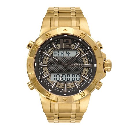 Relógio Condor Masculino Digital Dourado COBJK657AA/4X