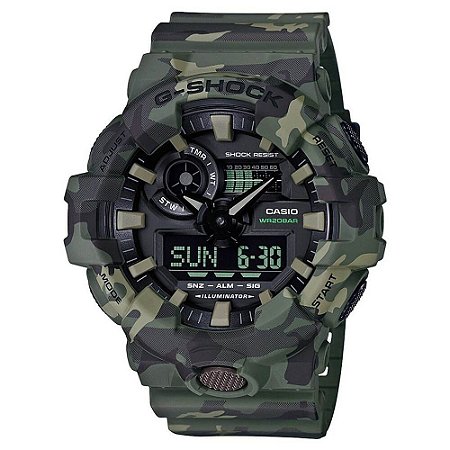Relógio Casio G-Shock Masculino GA-700CM-3ADR