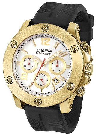 Relogio Magnum Masculino Couro Ma33139b: comprar mais barato no Submarino