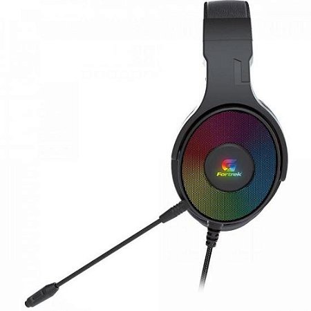 FONE OUVIDO GAMER FORTREK CRUISER 7.1 USB RGB