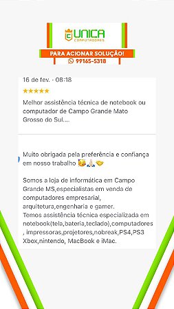 NOSSA MISSÃO DIÁRIA É APRESENTAR SOLUÇÃO AOS NOSSOS CLIENTES