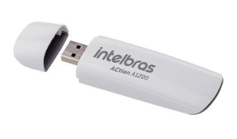 ADAPTADOR USB WIRELESS ACTION A1200 INTELBRAS