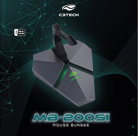 MOUSE GAMER BUNGEE C/HUB LEITOR MICRO SD MB-200SI C3T