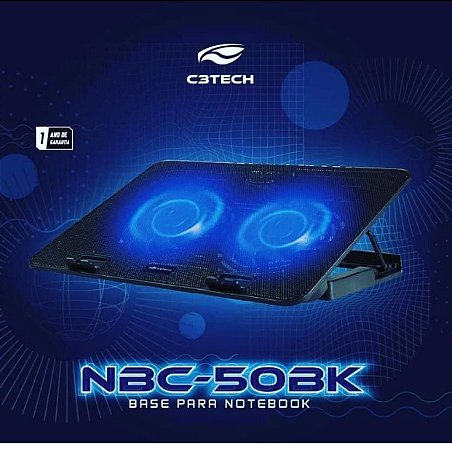 SUPORTE NOTEBOOK GAMER 17,3 NBC-100BK C3TECH