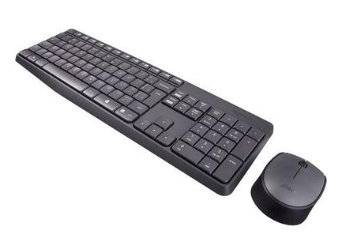 KIT TECLADO MOUSE S/FIO MK235 LOGITECH