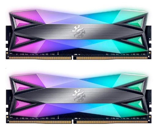 MEMORIA -KIT 2 MEMORIAS XPG D60 RGB 3000Mhz 2x8GB