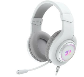 FONE DE OUVIDO GAMER REDRAGON HYLAS RGB BRANCO