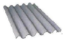 Telha Ondulada Fibrocimento 2,44 x 1,10 x 6mm