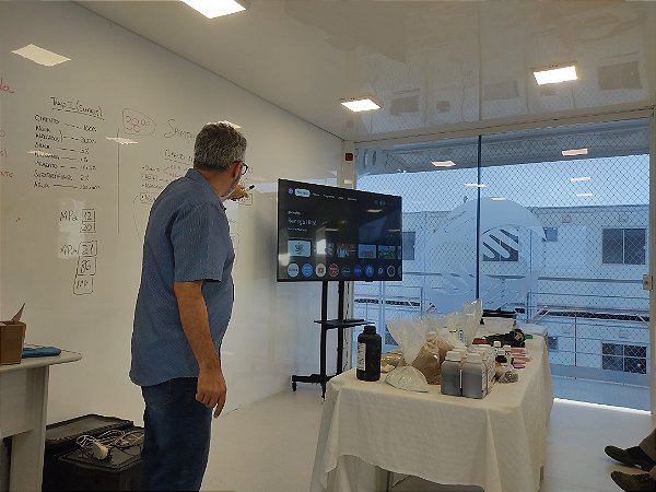 Curso de cimento arquitetônico