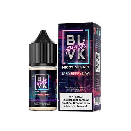 Juice Salt Iced Berry Kiwi 30ML - BLVK Pink