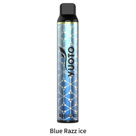 Pod Descartável YUOTO - BLUE RAZZ ICE - 3000PUFFS
