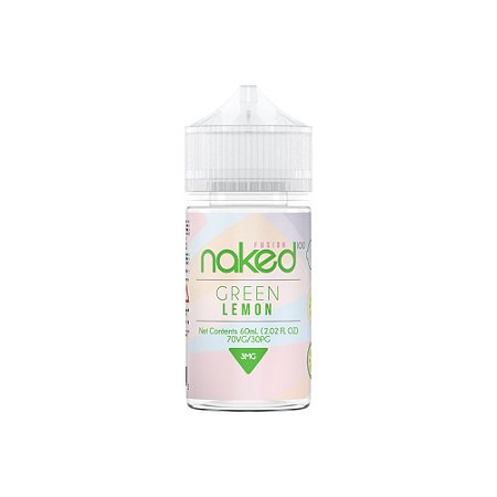 Juice Naked Green Lemon (60ml/0mg) - VapeLandBR.com - Vape 